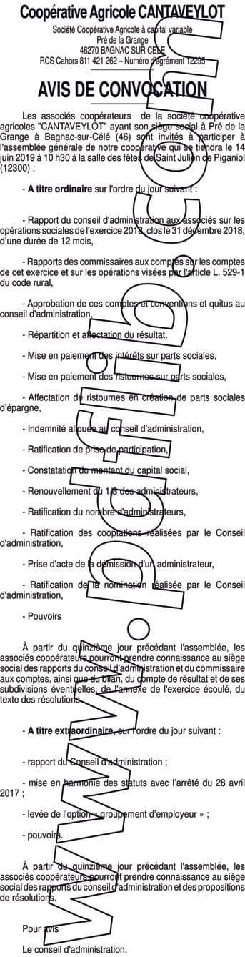 Contenu publication
