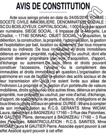 Contenu publication