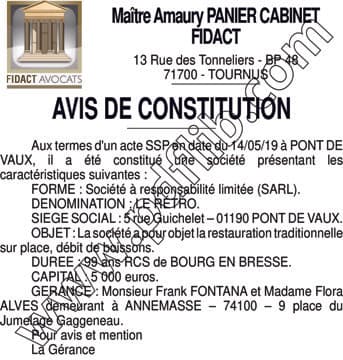 Contenu publication