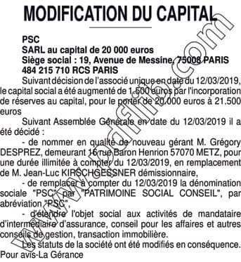 Contenu publication