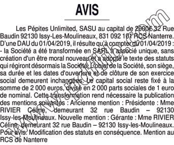Contenu publication