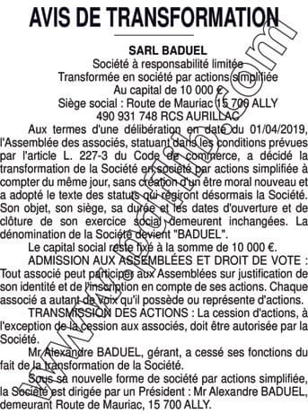 Contenu publication
