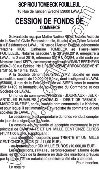 Contenu publication