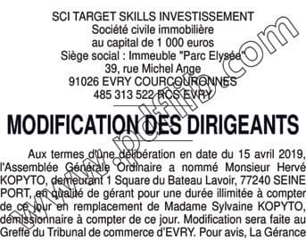 Contenu publication