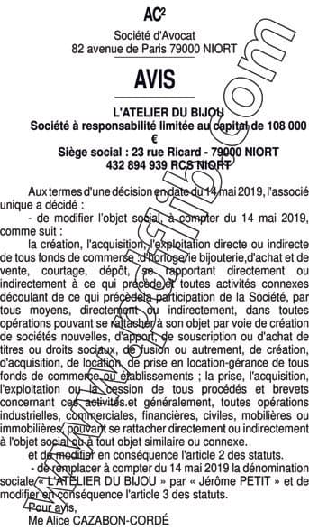 Contenu publication