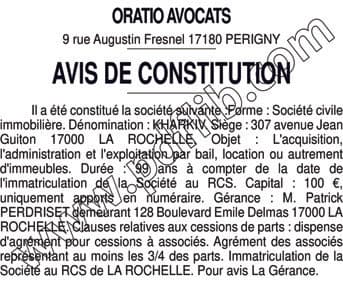 Contenu publication