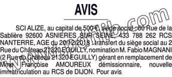 Contenu publication