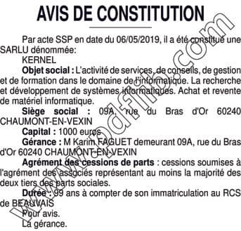 Contenu publication