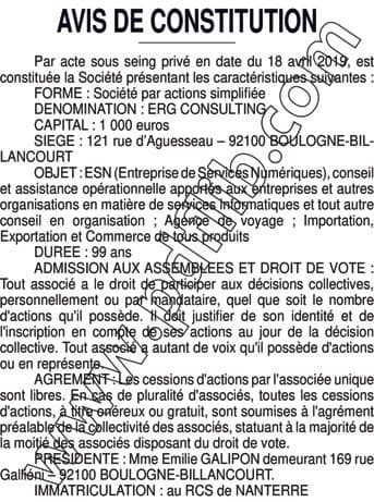 Contenu publication