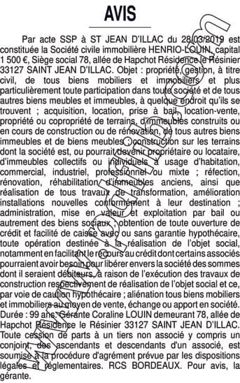 Contenu publication