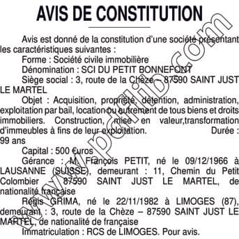 Contenu publication
