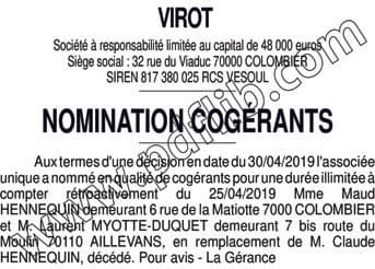 Contenu publication