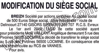 Contenu publication