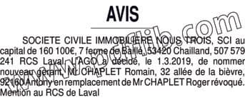 Contenu publication
