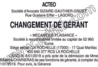 Contenu publication