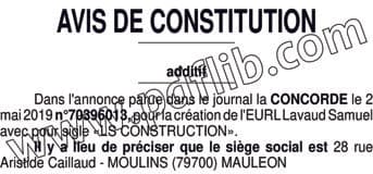 Contenu publication