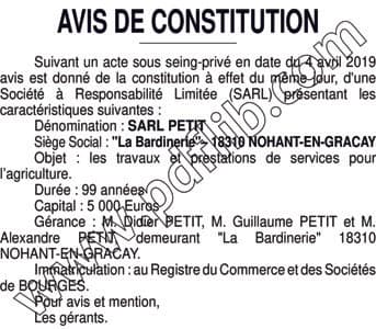 Contenu publication