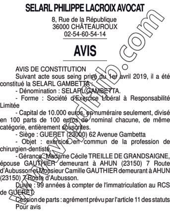 Contenu publication