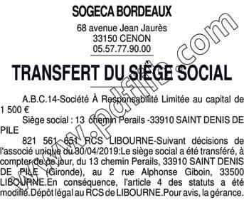 Contenu publication