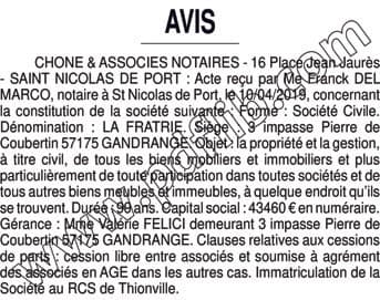 Contenu publication