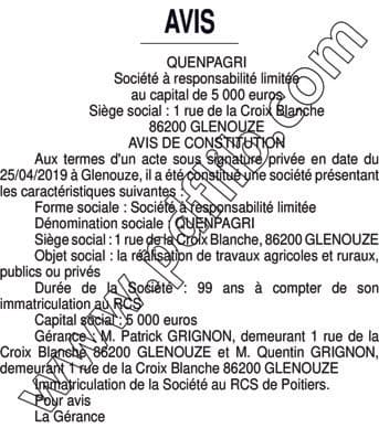 Contenu publication