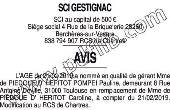 Contenu publication