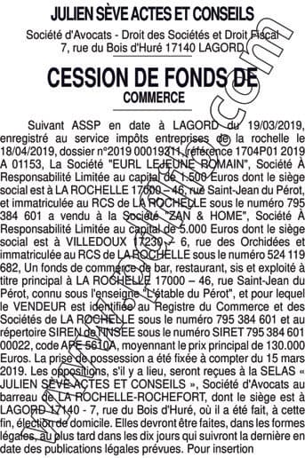Contenu publication