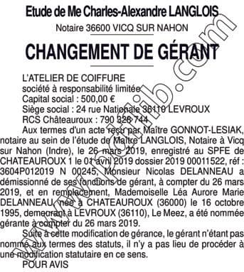 Contenu publication