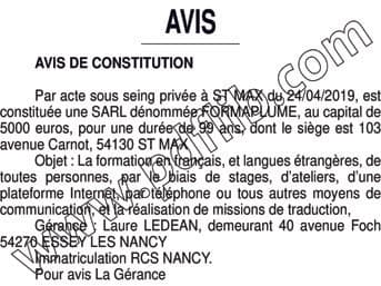 Contenu publication