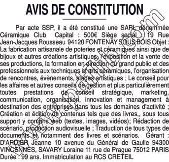 Contenu publication