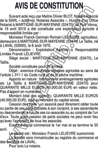 Contenu publication