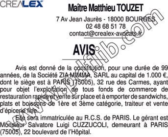 Contenu publication