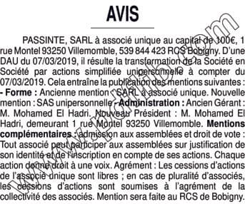 Contenu publication