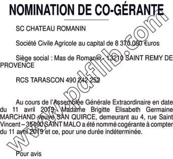 Contenu publication