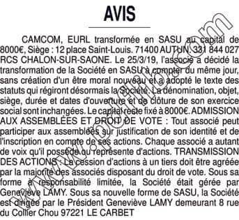 Contenu publication