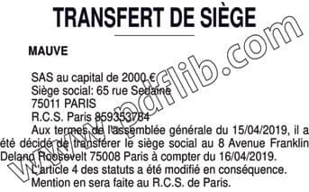 Contenu publication