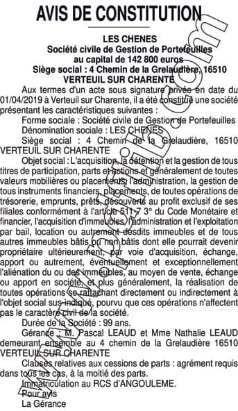 Contenu publication
