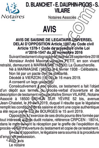 Contenu publication