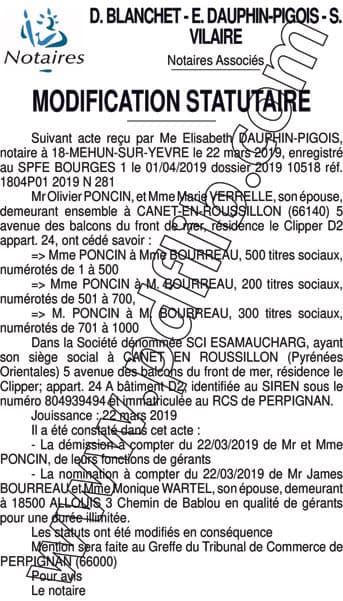 Contenu publication