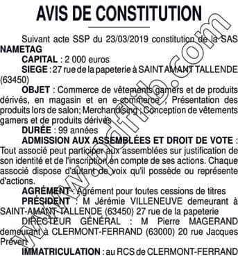 Contenu publication