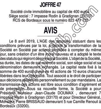 Contenu publication