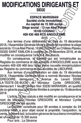 Contenu publication