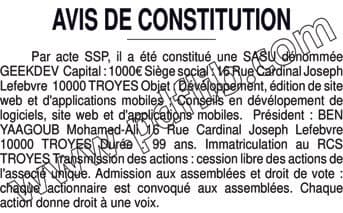 Contenu publication
