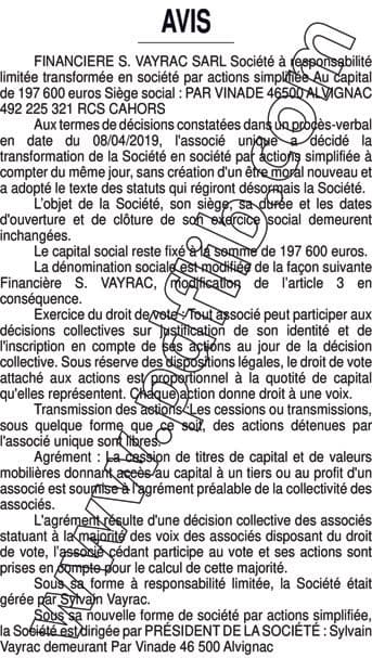 Contenu publication