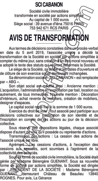Contenu publication
