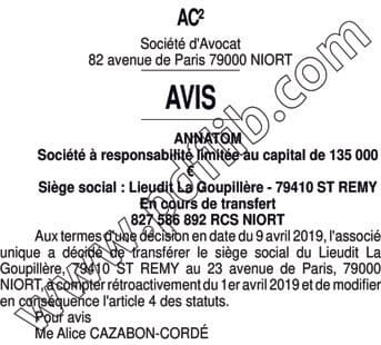 Contenu publication