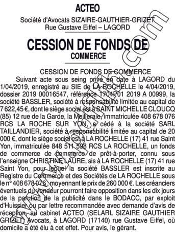 Contenu publication