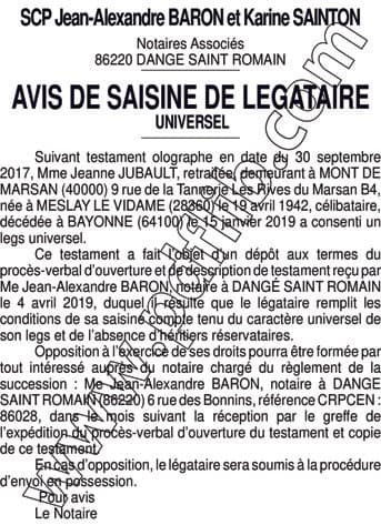 Contenu publication