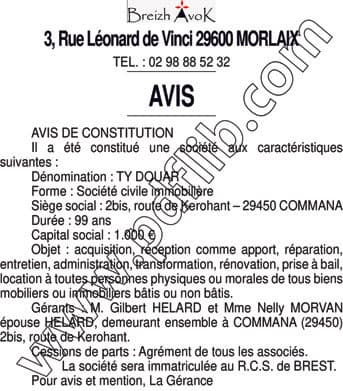 Contenu publication