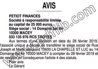 Contenu publication